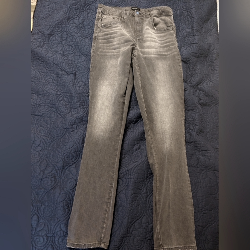 Distressed Grey High Rise Jeans from Universal Standard in Size 8